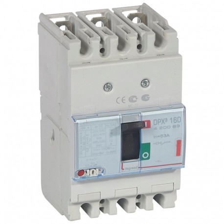 420083 LEGRAND DPX3160 mag. 3P 63A 36kA