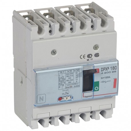 420096 LEGRAND DPX³160 mag. 4P 125A 36kA