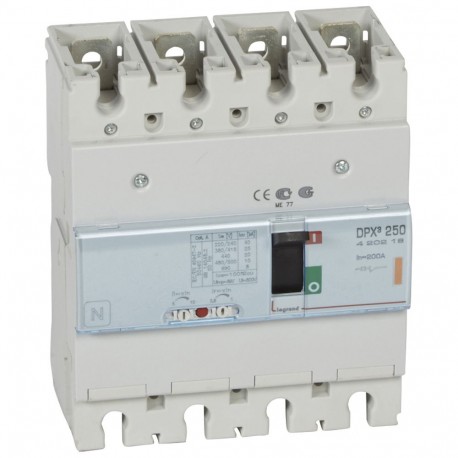 420218 LEGRAND DPX³250 mag. 4P 200A 25kA