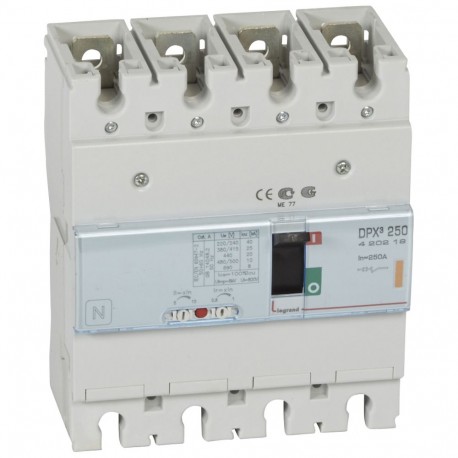 420219 LEGRAND DPX³250 mag. 4P 250A 25kA