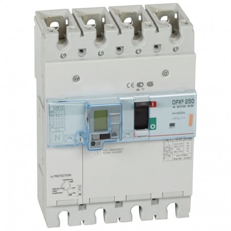 420228 LEGRAND DPX3250 mag+dif 4P 200A 25kA