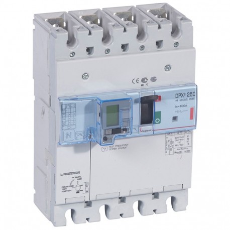 420255 LEGRAND DPX³250 mag+dif 4P 100A 36kA