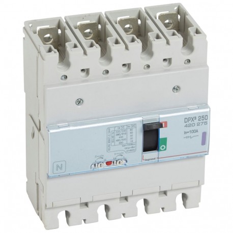 420275 LEGRAND DPX³250 mag. 4P 100A 50kA