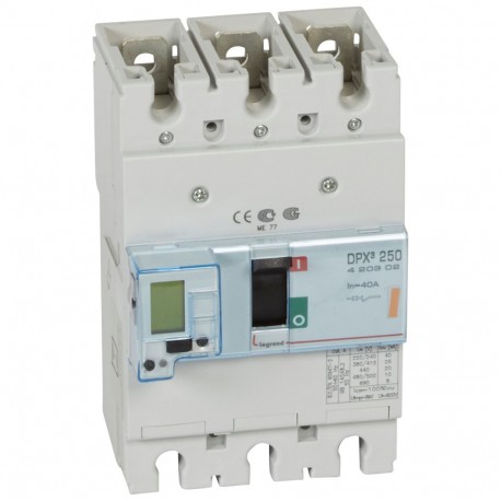 420302 LEGRAND DPX³250 elect. 3P 40A 25kA