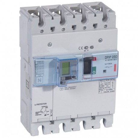 420357 LEGRAND DPX3250 elec+dif 4P 160A 36kA