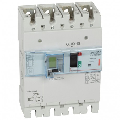 420359 LEGRAND DPX³250 elec+dif 4P 250A 36kA