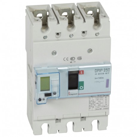 420367 LEGRAND DPX3250 избранных. 3Р 160А 50ка