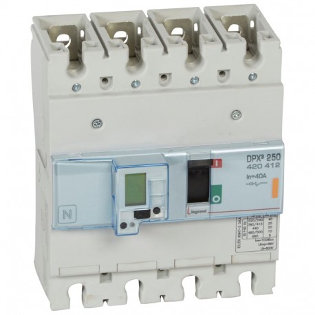 420412 LEGRAND DPX3250 elec+med 4P 40A 25kA
