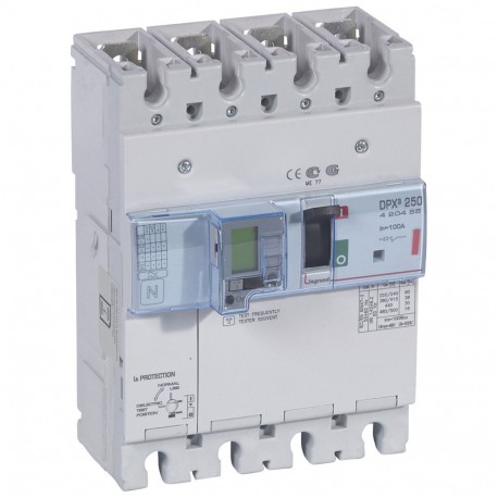 420455 LEGRAND DPX3250 к+МД+диф 4П 100А 36ка