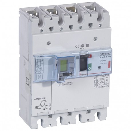 420459 LEGRAND DPX3250 the+md+dif 4P 250A 36kA