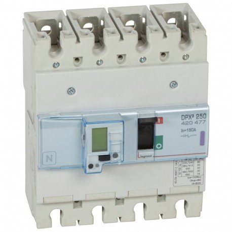 420477 LEGRAND DPX3250 elec+med 4P 160A 50kA