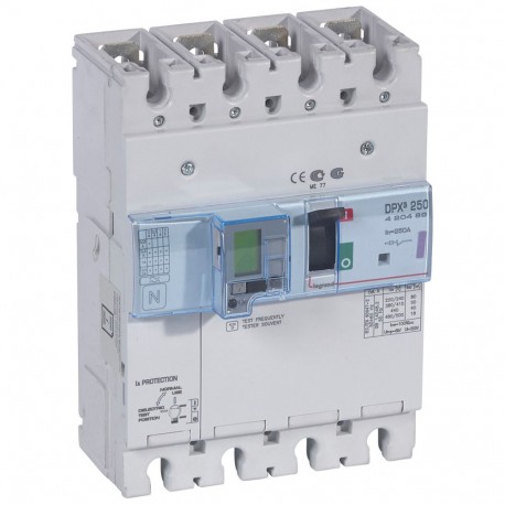 420489 LEGRAND DPX3250 die+md+dif 4P 50kA 250A