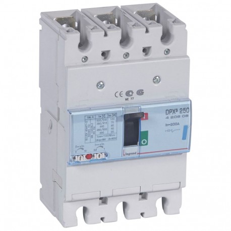 420608 LEGRAND DPX³250 mag. 3P 200A 70kA