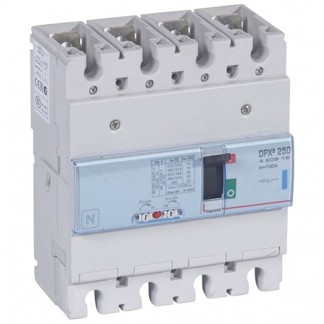 420615 LEGRAND DPX3250 mag. 4P 100A 70kA