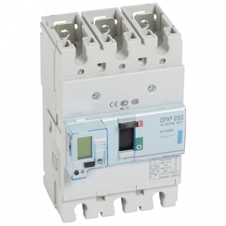 420637 LEGRAND DPX3250 eletti. 3P 100A 70kA