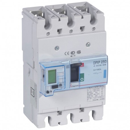 420668 LEGRAND DPX³250 elec+med 3P 160A 70kA