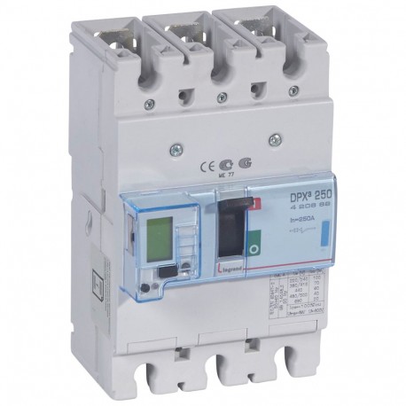 420669 LEGRAND DPX3250 elec+med 3P 70kA 250A