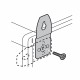 020100 LEGRAND XL3-KIT FIXATION MURAL