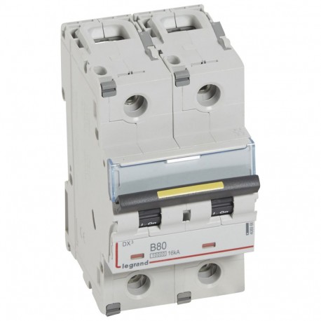 408966 LEGRAND MAGNETE DX3 10/16kA B 2P 80A