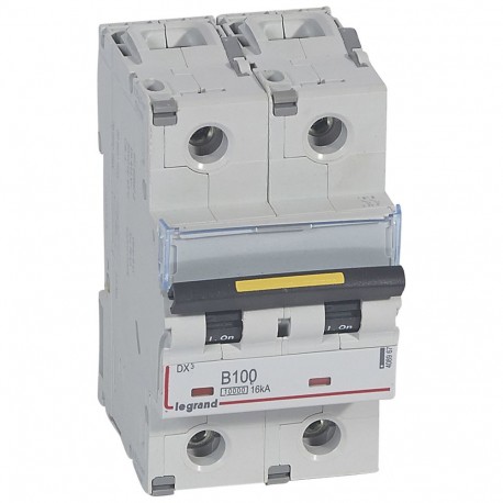 408967 LEGRAND MAGNETE DX3 10/16kA B 2P 100A