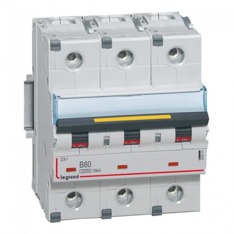 409015 LEGRAND MAGNET DX3 10/16kA B 3P 80A