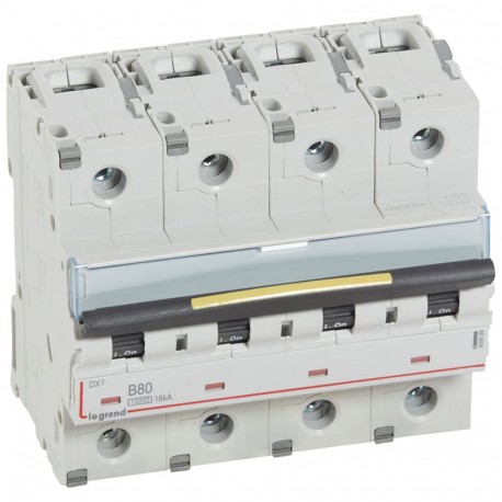 409089 LEGRAND MAGNET DX3 10/16kA B 4P 80A
