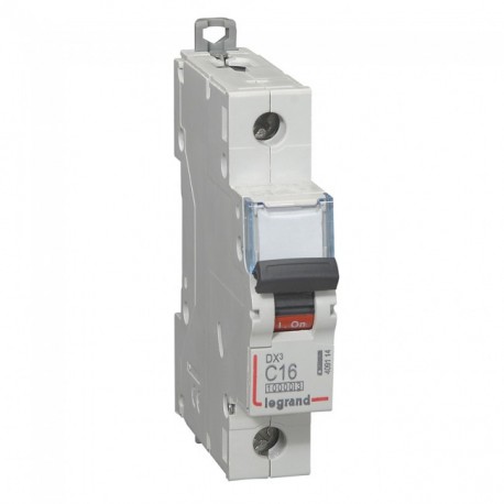 409114 LEGRAND MAGNETE DX3 10/16kA C 1P 16A