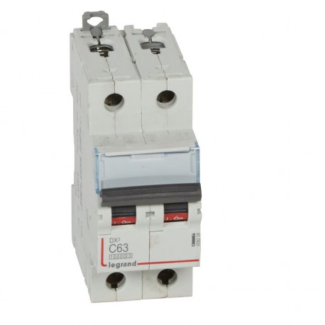 409208 LEGRAND AIMANT DX3 10/16kA C 2P 63A