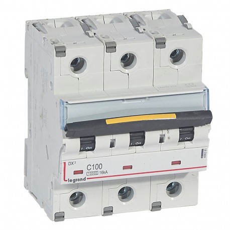 409281 LEGRAND AIMANT DX3 10/16kA C 3P 100A