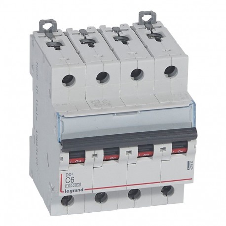 409333 LEGRAND MAGNET DX3 10/16kA C 6A 4P