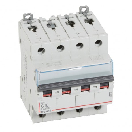 409336 LEGRAND MAGNET DX3 10/16kA C 4P 16A