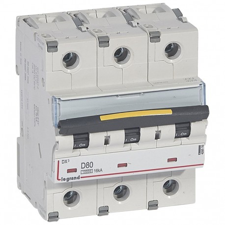 409506 LEGRAND MAGNETE DX3 10/16kA D 3P 80A