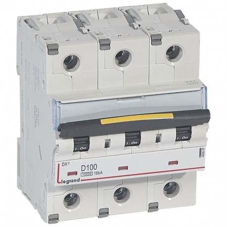 409507 LEGRAND MAGNETE DX3 10/16kA D 3P 100A