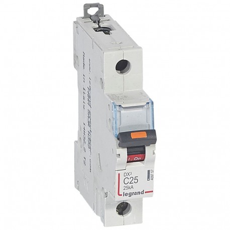 409757 LEGRAND AIMANT DX3 25kA C 1P 25A