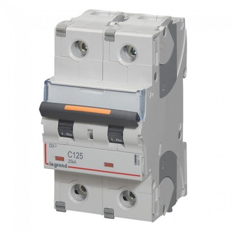 409777 LEGRAND AIMANT DX3 25kA C 2P 125A