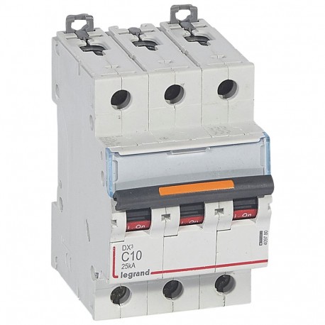 409780 LEGRAND AIMANT DX3 25kA C 3P 10A