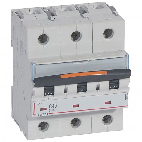 409785 LEGRAND MAGNETE DX3 25kA C 3P 40A