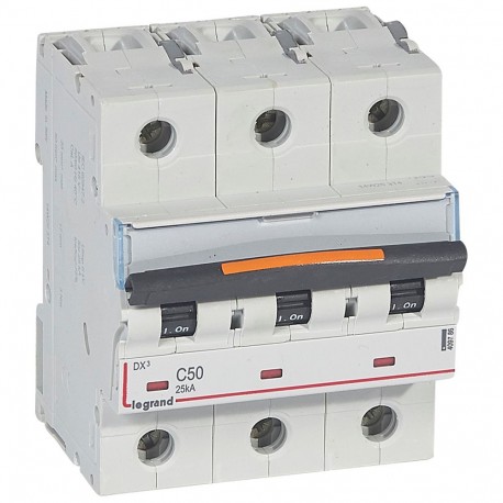 409786 LEGRAND AIMANT DX3 25kA C 3P 50A