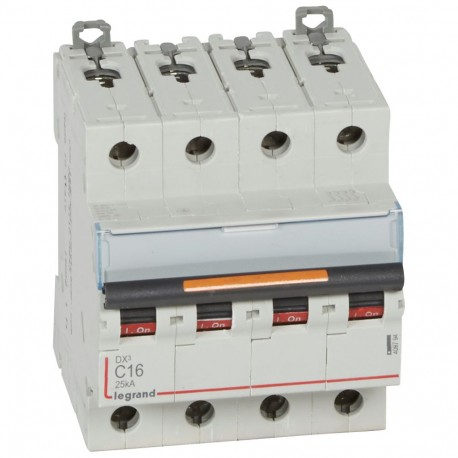 409794 LEGRAND MAGNETE DX3 25kA C 4P 16A