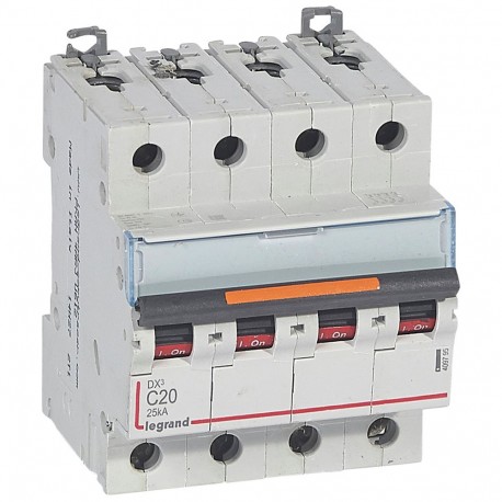 409795 LEGRAND Магнит DX3 на 25ка с 4П 20А