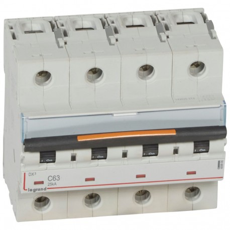 409800 LEGRAND MAGNETE DX3 25kA C 4P 63A