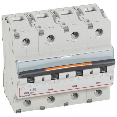 409801 LEGRAND AIMANT DX3 25kA C 4P 80A