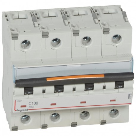 409802 LEGRAND MAGNET DX3 25kA C 4P 100A