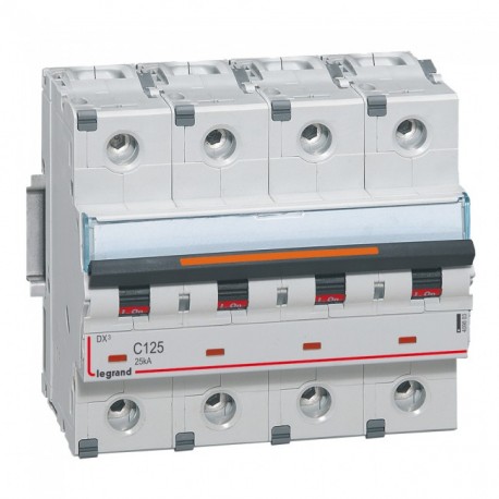 409803 LEGRAND MAGNETE DX3 25kA C 4P 125A