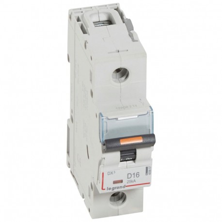 409807 LEGRAND AIMANT DX3 25kA D 1P 16A