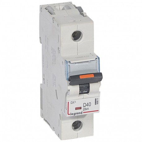 409811 LEGRAND AIMANT DX3 25kA D 1P 40A