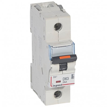 409813 LEGRAND MAGNETE DX3 25kA D 1P 63A