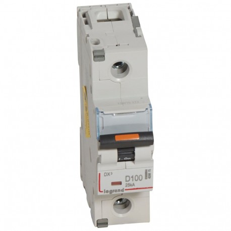 409815 LEGRAND MAGNET DX3 25kA D 1P 100A