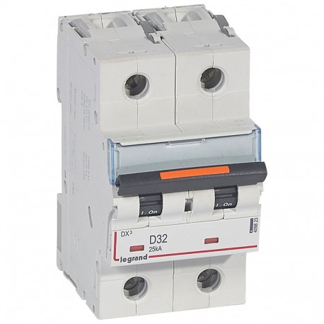 409823 LEGRAND MAGNET DX3 25kA D 2P 32A