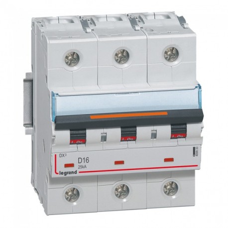 409833 LEGRAND MAGNETE DX3 25kA D 3P 16A